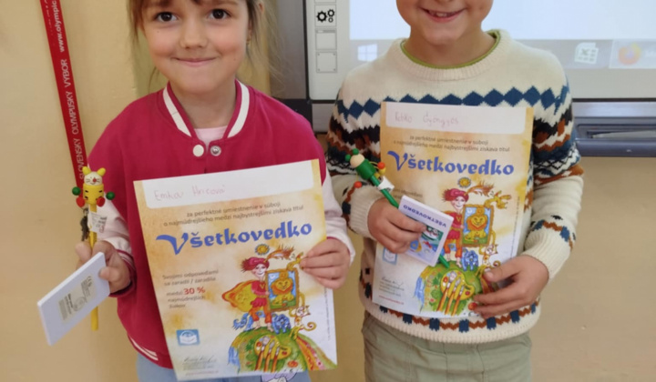 Súťaže / olympiády / Všetkovedko 2/2025 - foto