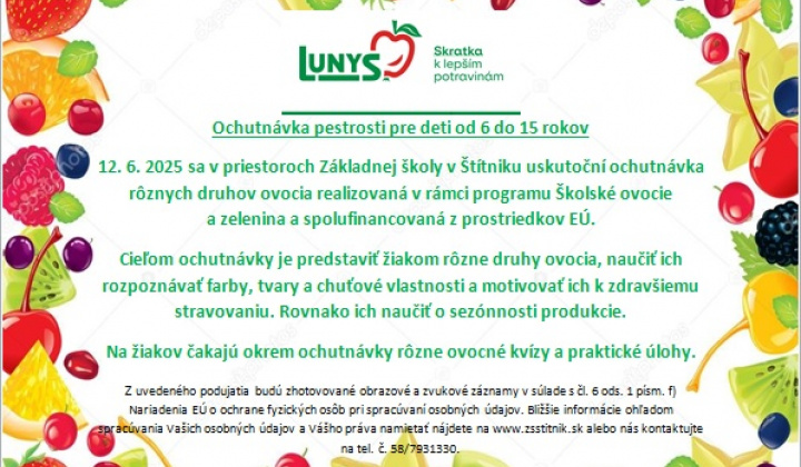 Aktuality / Ochutnávka ovocia  - foto