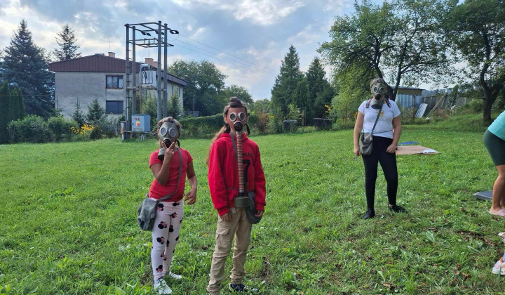 Akcie / Účelové cvičenie a penová šou  5.9.2025 - foto