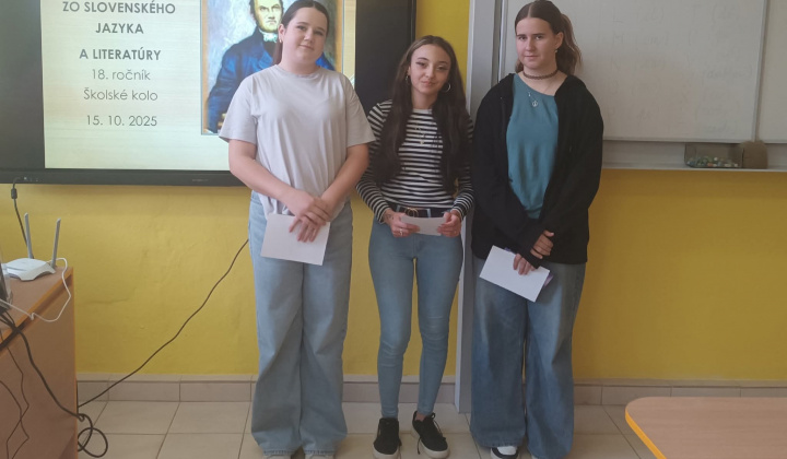 Súťaže / olympiády / Školské kolo Olympiády zo slovenského jazyka a literatúry  - foto