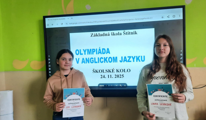 Súťaže / olympiády / Olympiáda v anglickom jazyku - školské kolo  - foto