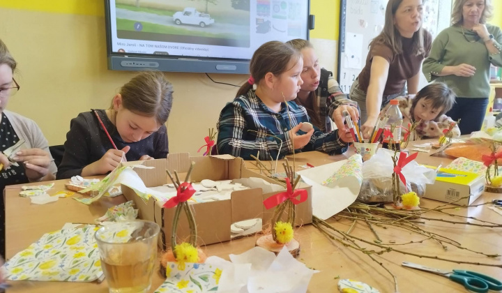 ŠKD / Veľkonočný workshop - foto