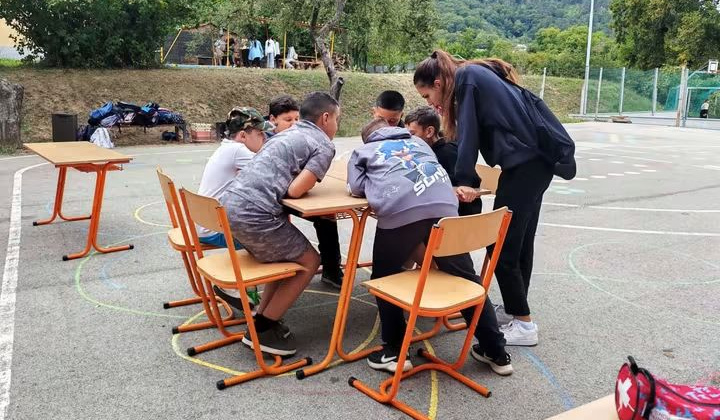 Akcie / Účelové cvičenie žiakov 2. stupňa - foto