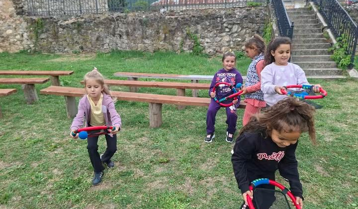 Akcie / Športové dopoludnie vo Vodnom hrade v Štítniku  - foto