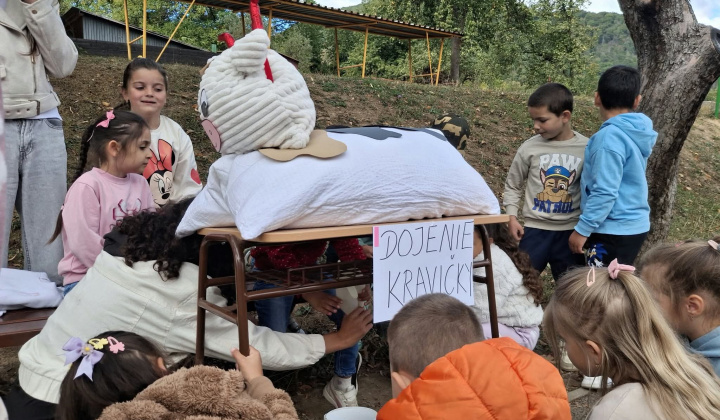 Akcie / Deň mlieka v našej škole - foto