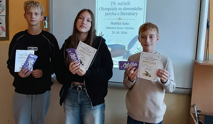 Súťaže / olympiády / Olympiáda zo slovenského jazyka - foto