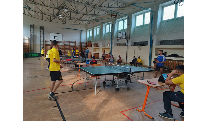 Priateľský stolnotenisový zápas