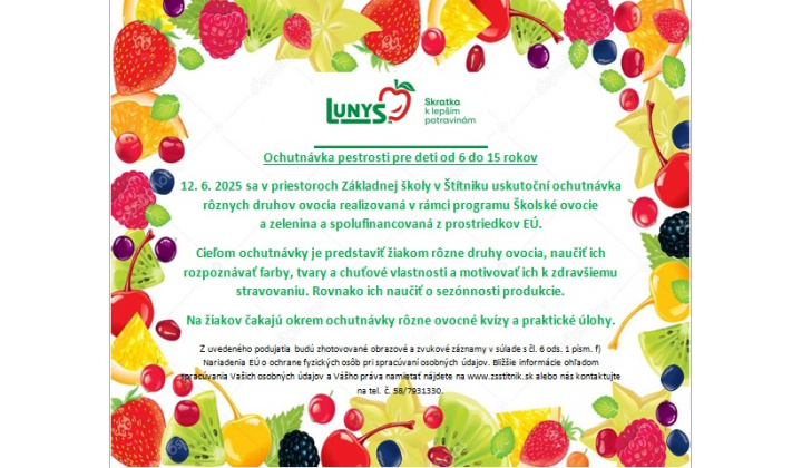 Fotka pre článok Ochutnávka ovocia 